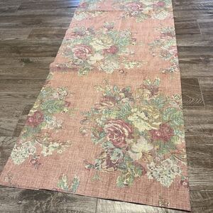 Vtg Ralph Lauren Maura Floral Valance 83" X 22" Curtain